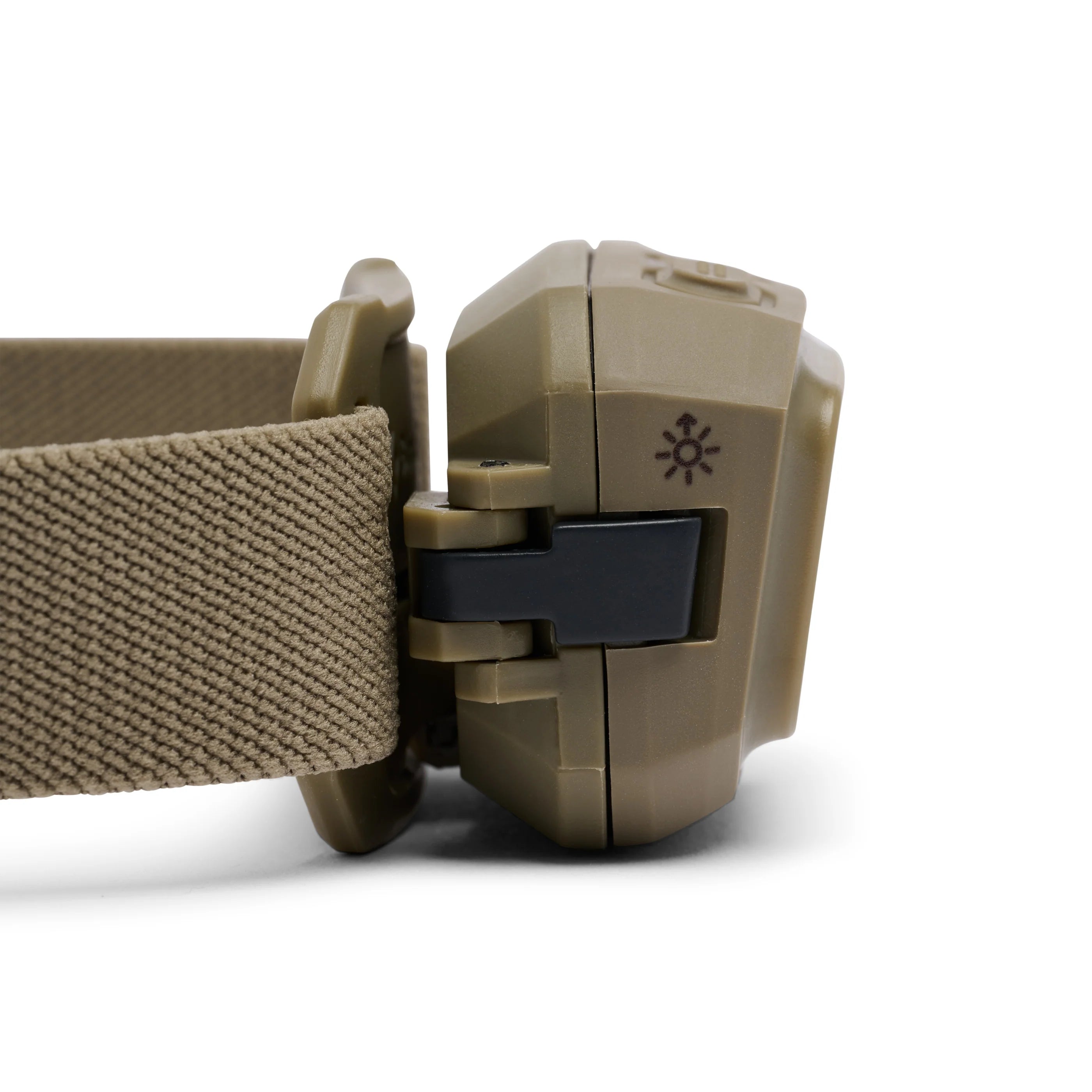 Outdoor headlamp with digital lockout and dimming controls