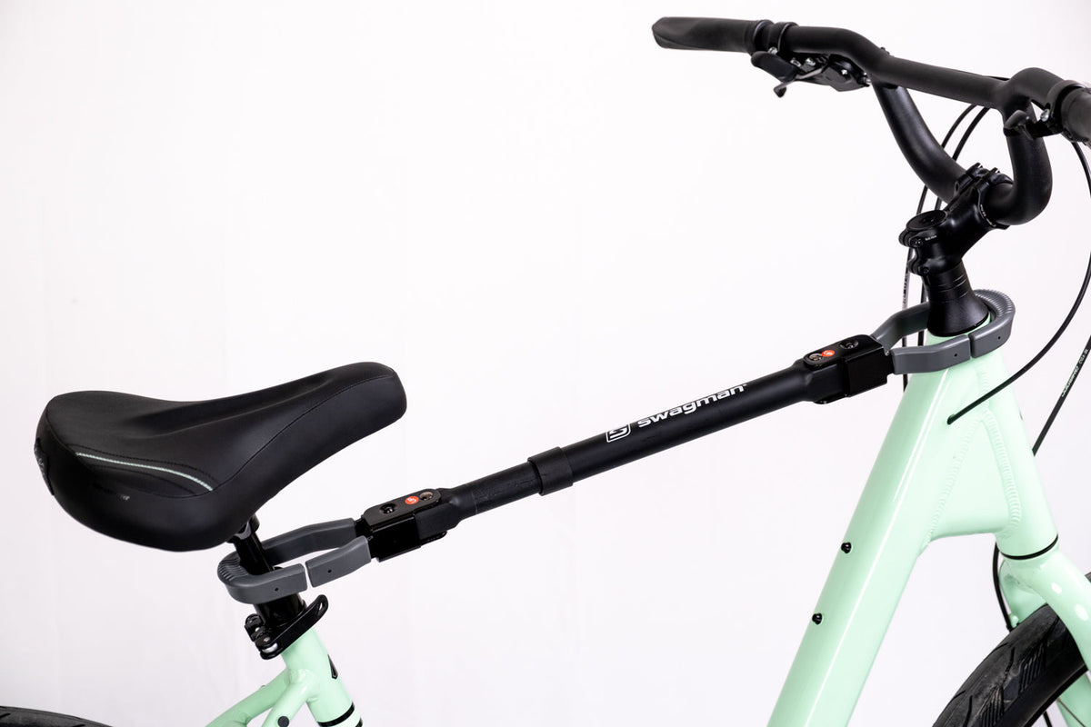Swagman DLX crossbar adapter for women's and step-through bicycles