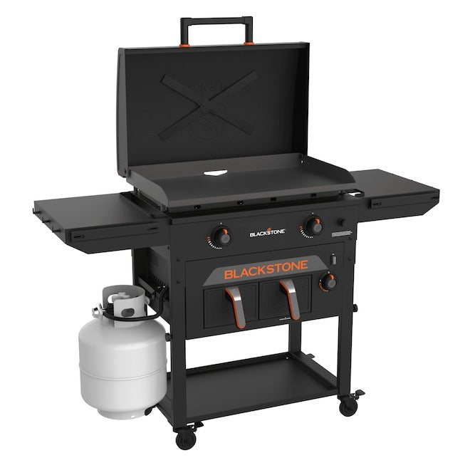 Blackstone patio griddle with air fryer combo cooking station