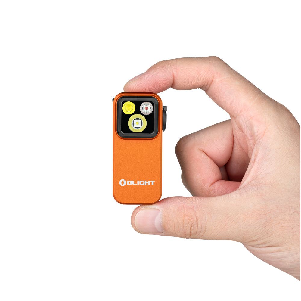 Olight Oclip Pro Orange back view