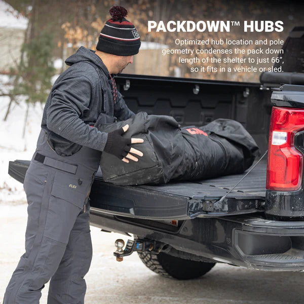 Eskimo FatFish 650i IQ insulated quilted fabric designed to retain heat and reduce condensation