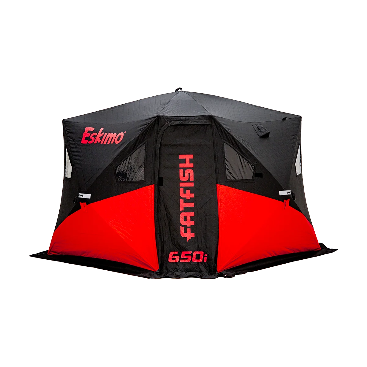 Eskimo FatFish 650i insulated pop-up ice fishing shelter for 5 to 7 people