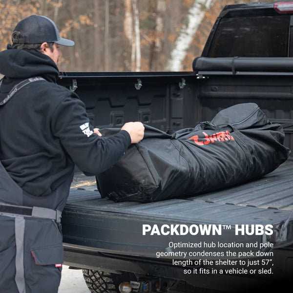 Eskimo FatFish 850i IQ insulated quilted fabric designed to retain heat and reduce condensation