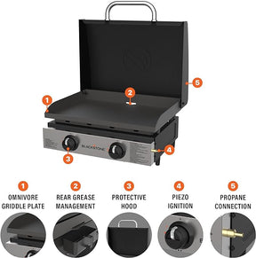 22" table top griddle