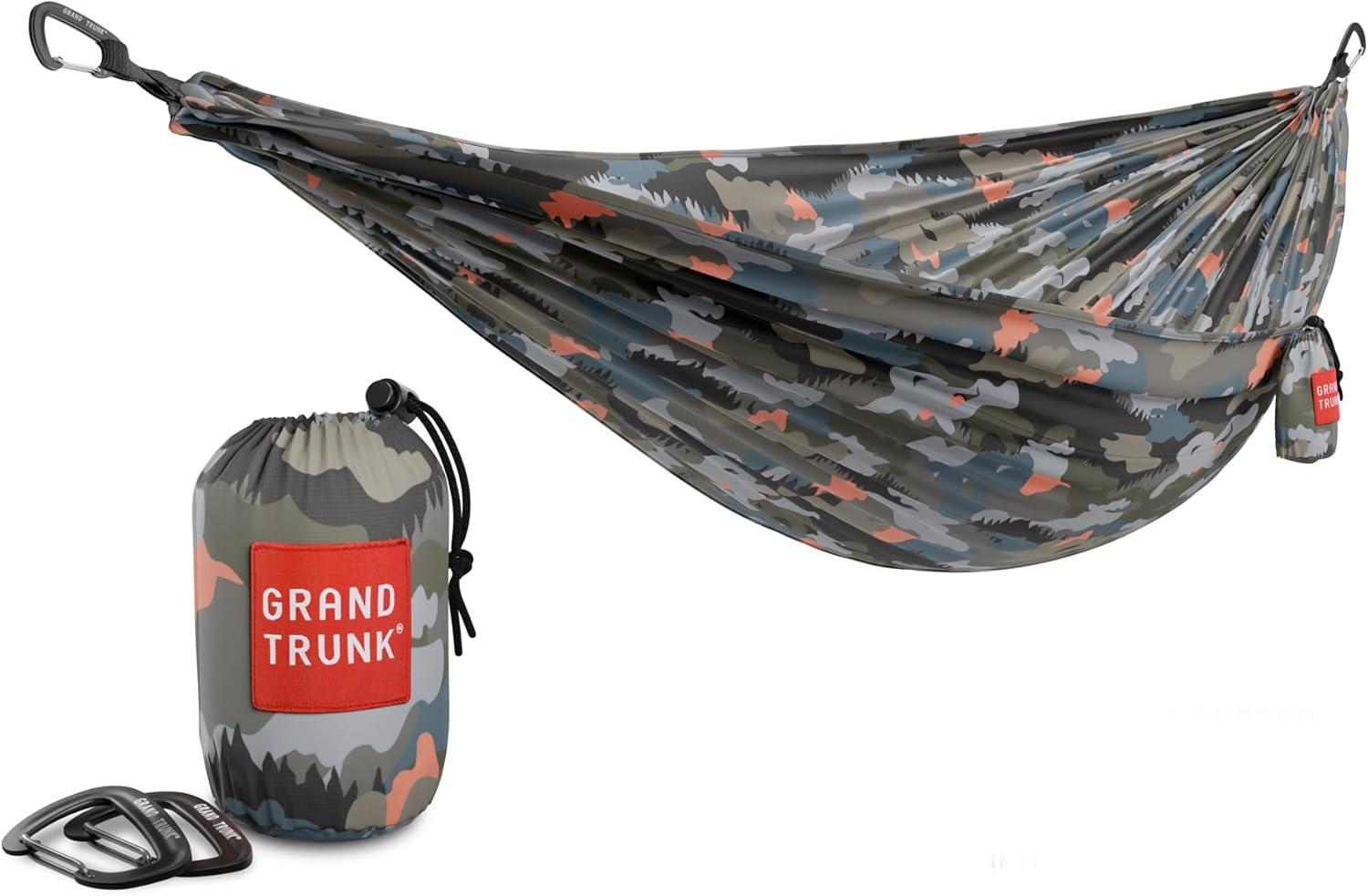 Compact travel hammock with weather-proof fabric for hiking, backpacking, and outdoor adventures