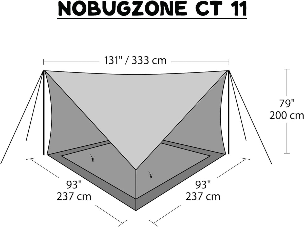 No bug zone CT11 Screen Shelter