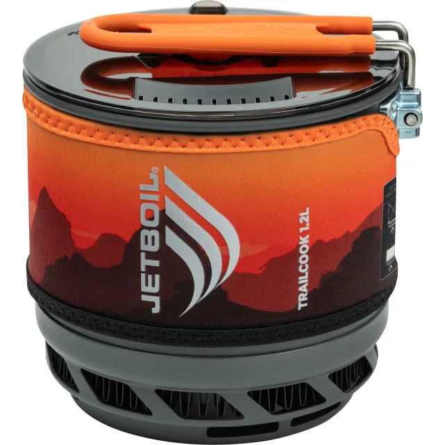 Jetboil TrailCook 1.2L cooking hot meals at campsite