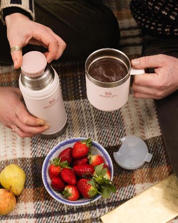 Dimensions of the rugged stainless steel insulated bottle are 3.11 x 3.11 x 11.42 inches, weighing 1.3 pounds, perfect for easy packing and portability.