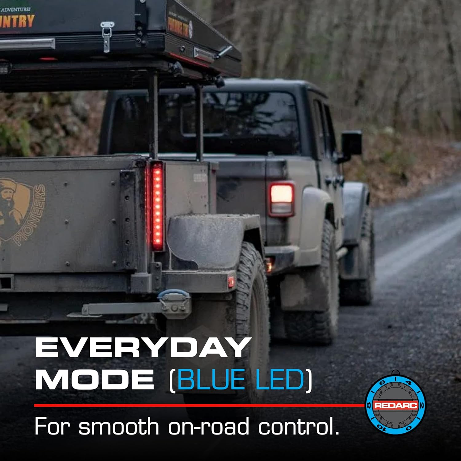 REDARC Tow-Pro Trail off-road trailer brake controller for Jeep Wrangler 2018–2024