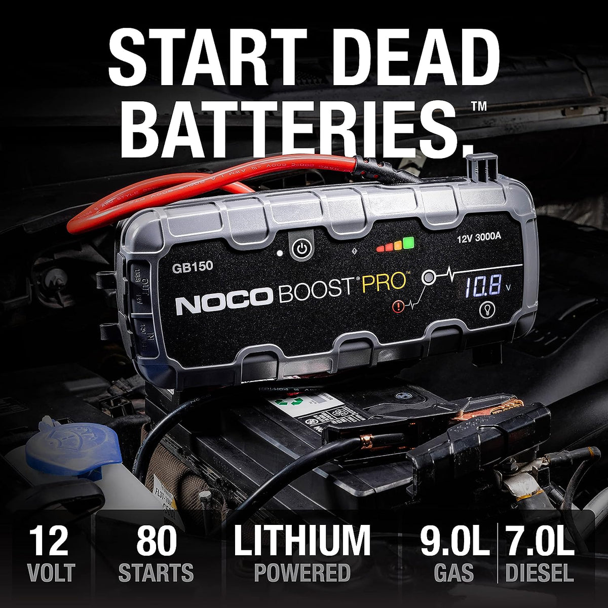 Car Battery Booster Pack 12V/3000A