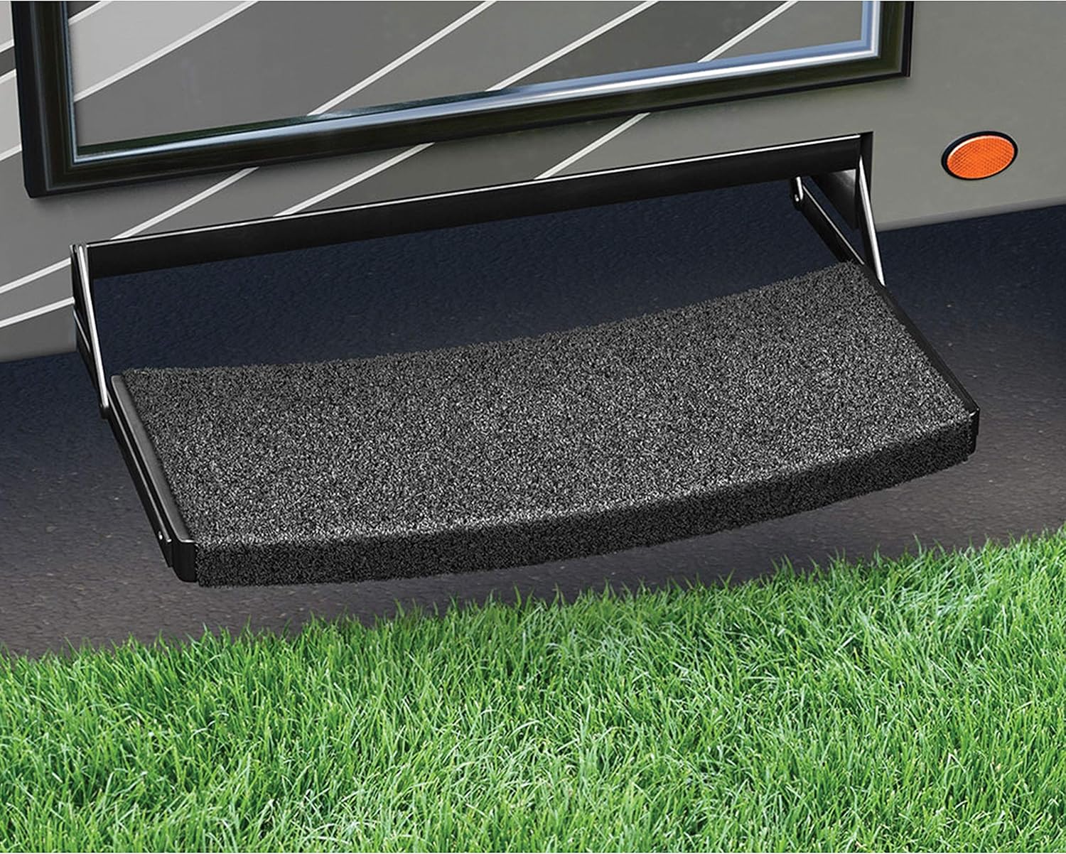 Prest-O-Fit Trailhead RV step rug 22 inch universal entry step cover