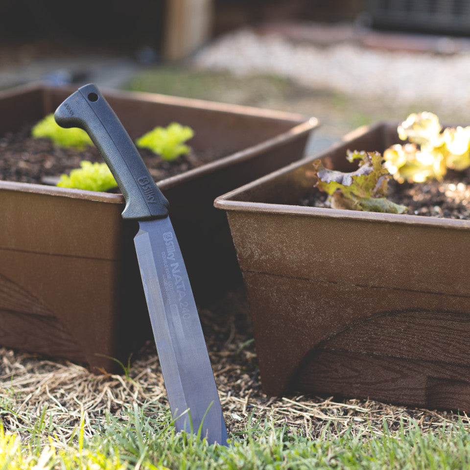 Silky NATA Outback bushcraft hatchet ideal for chopping wood and kindling

