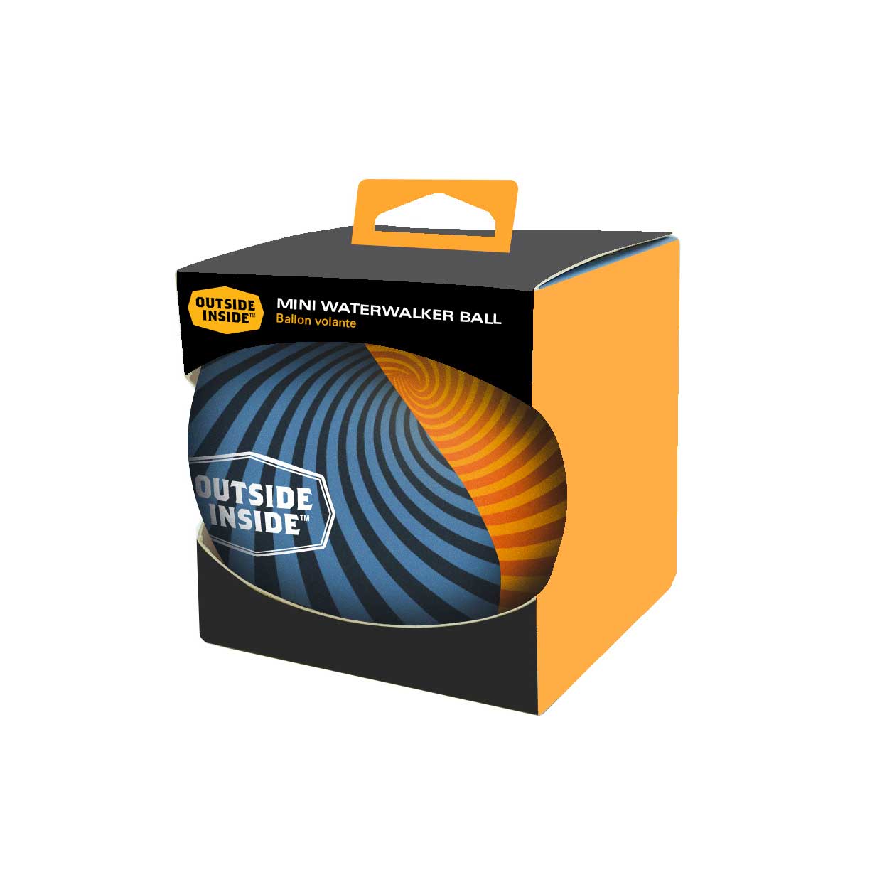 GSI Outdoors Mini Waterwalker Ball compact floating outdoor game with colorful design.