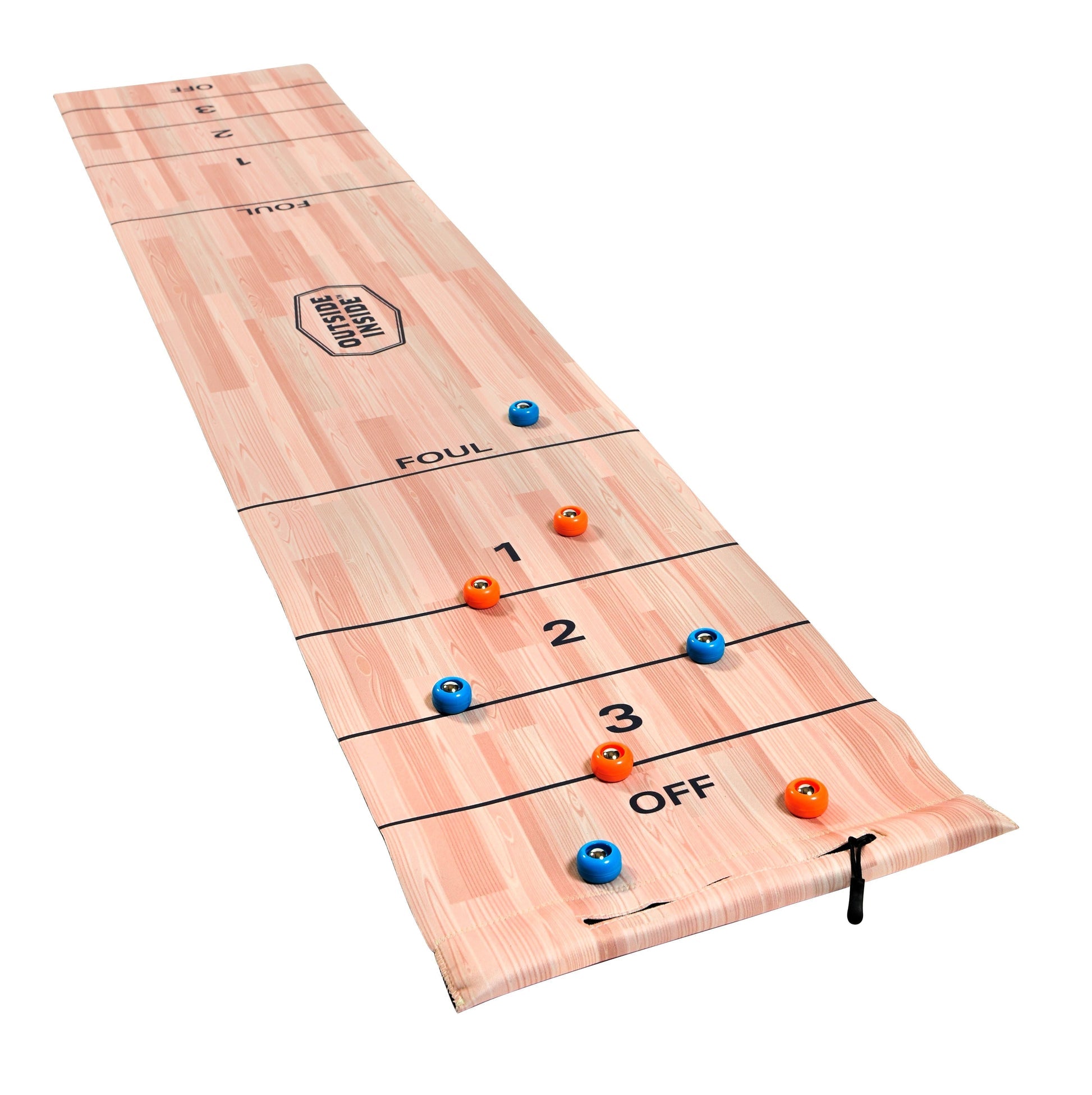 shuffleboard game set for camping and indoor play