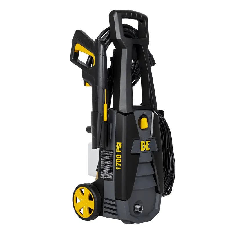 BE Power 1,700 PSI - 1.7 GPM Electric Pressure Washer