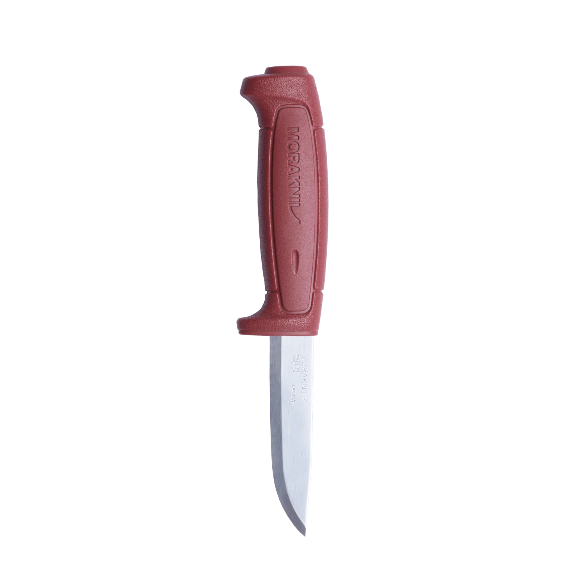 Morakniv Basic 511 all-purpose craft knife with friction-grip handle and easy-to-sharpen carbon steel blade