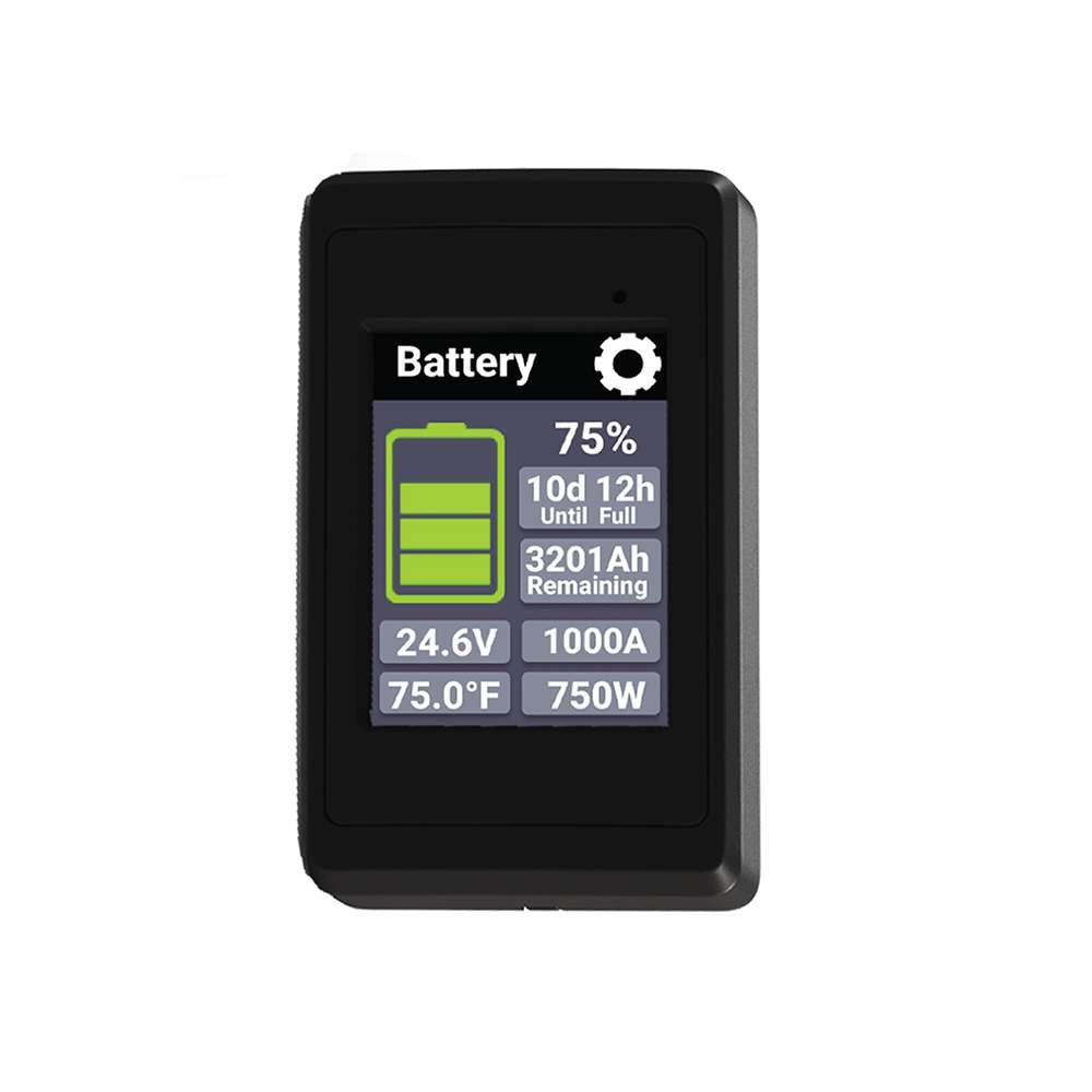 RV-C and Bluetooth® compatible battery monitoring system for 12–48V DC