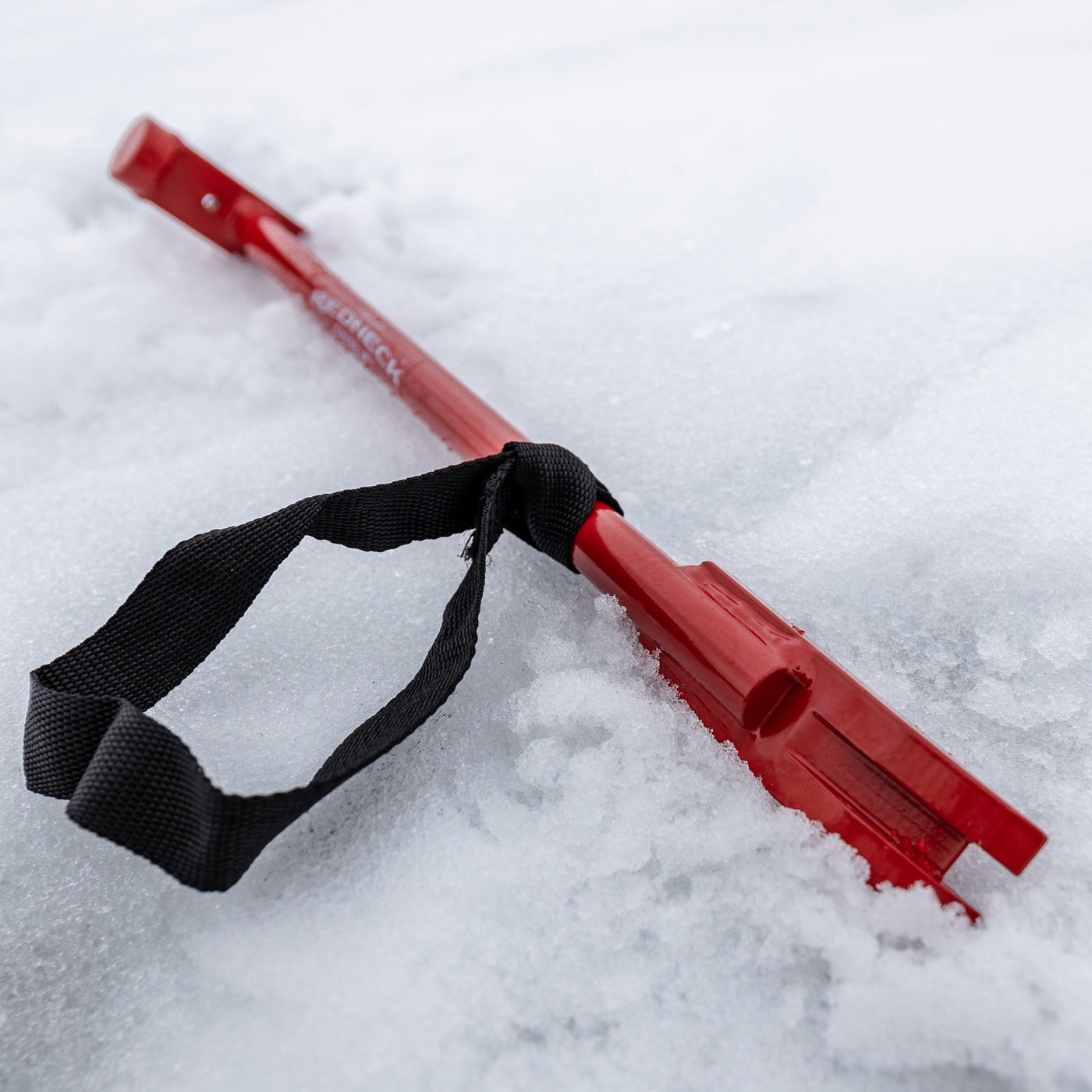 Heavy-duty Redneck Bucket Chisel for ice fishing and chiseling