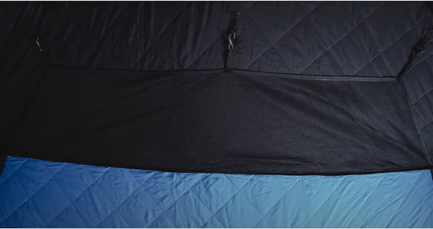 CLAM C-560 Lightweight Portable Pop Up Ice Fishing Angler Thermal Hub Shelter Tent 114477