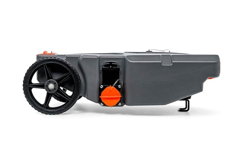 Leakproof RV waste tank with UV-protected construction