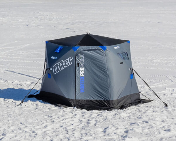 Otter Vortex Pro Cabin TPU windows and zippered door