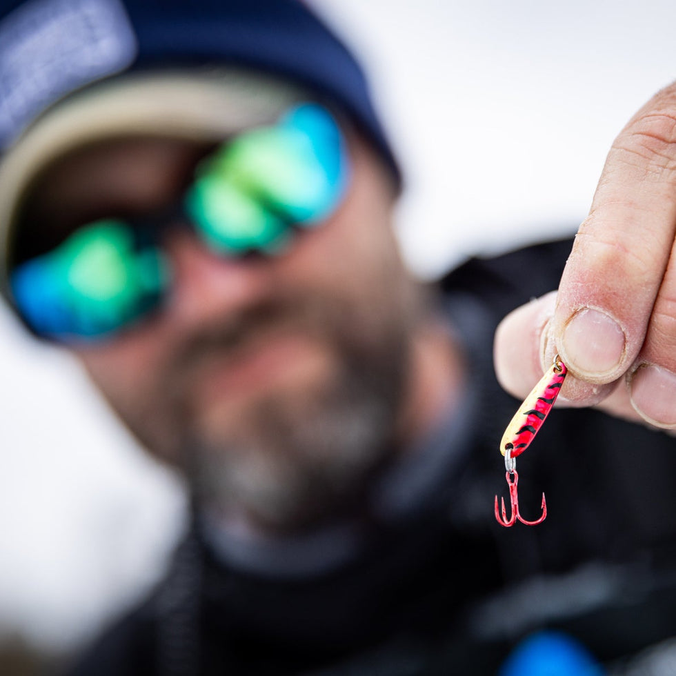 Clam Tungsten Dancin’ Drop Spoon 99.7% pure tungsten construction