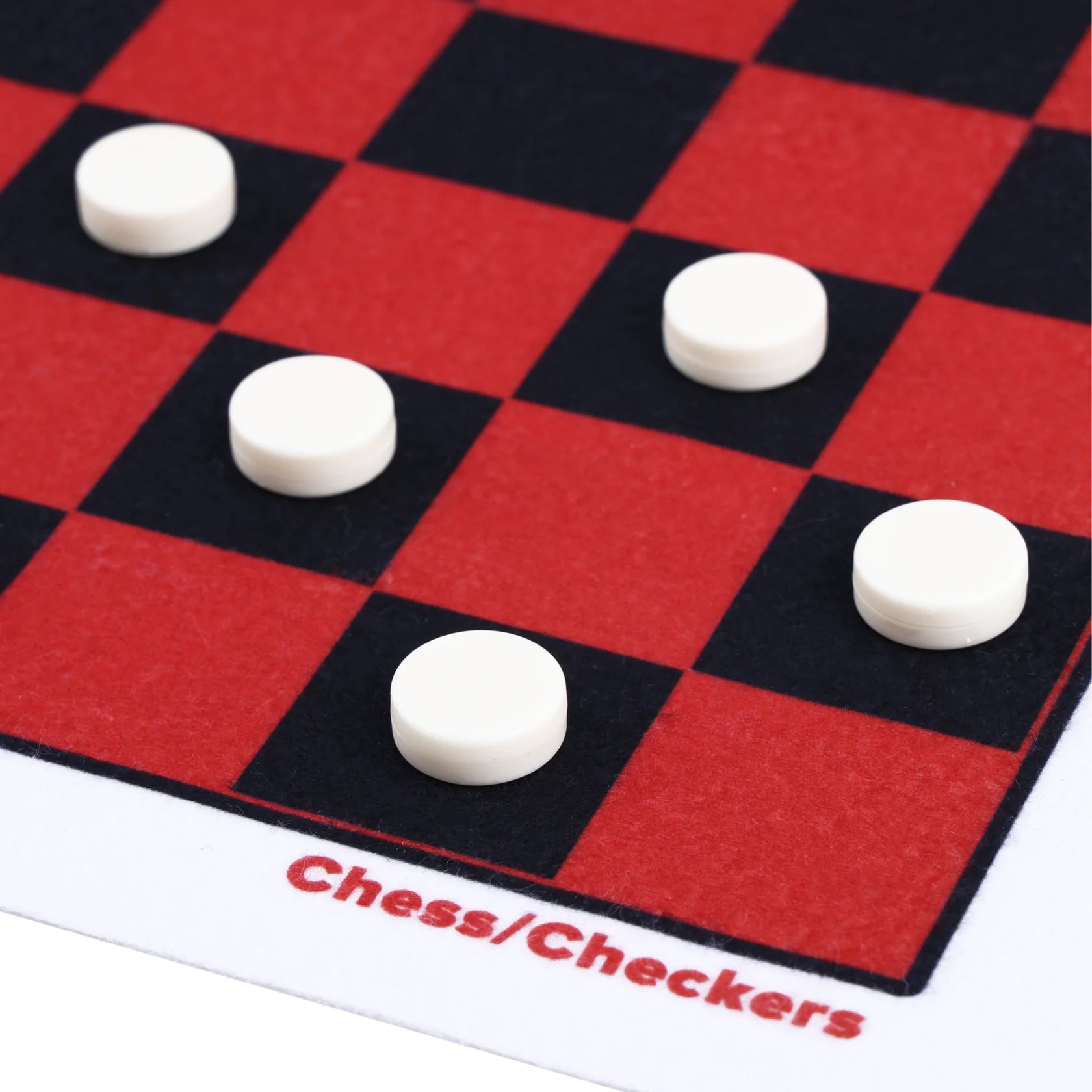 Portable family game set roll up board games for camping and travel