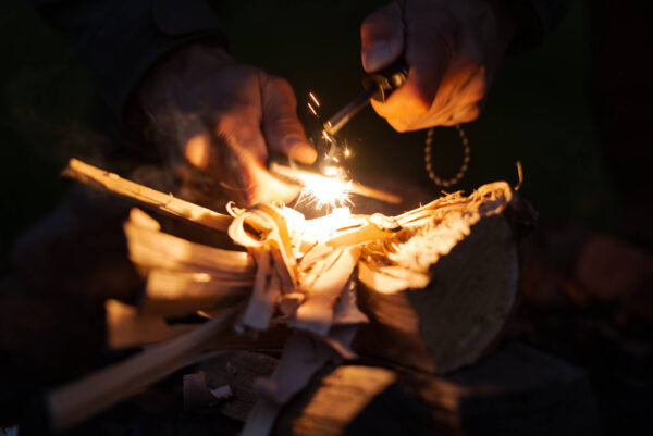 Morakniv Companion knife in durable polymer sheath with belt clip for easy carry during hunting and bushcraft activities