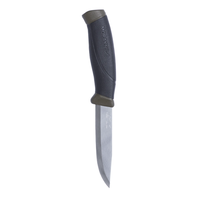 Morakniv Companion (S) orange outdoor knife with Swedish stainless steel blade and high-visibility ergonomic handle