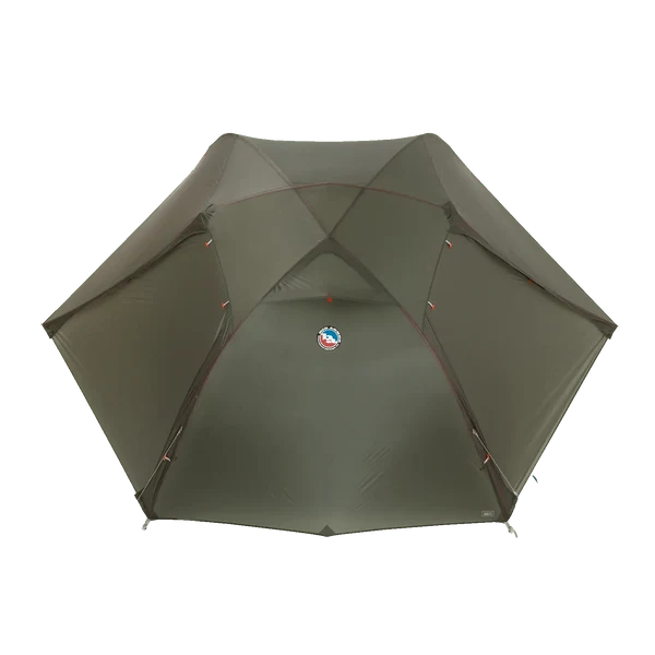 Big Agnes Copper Spur UL3 tent interior with sleeping area and storage pockets