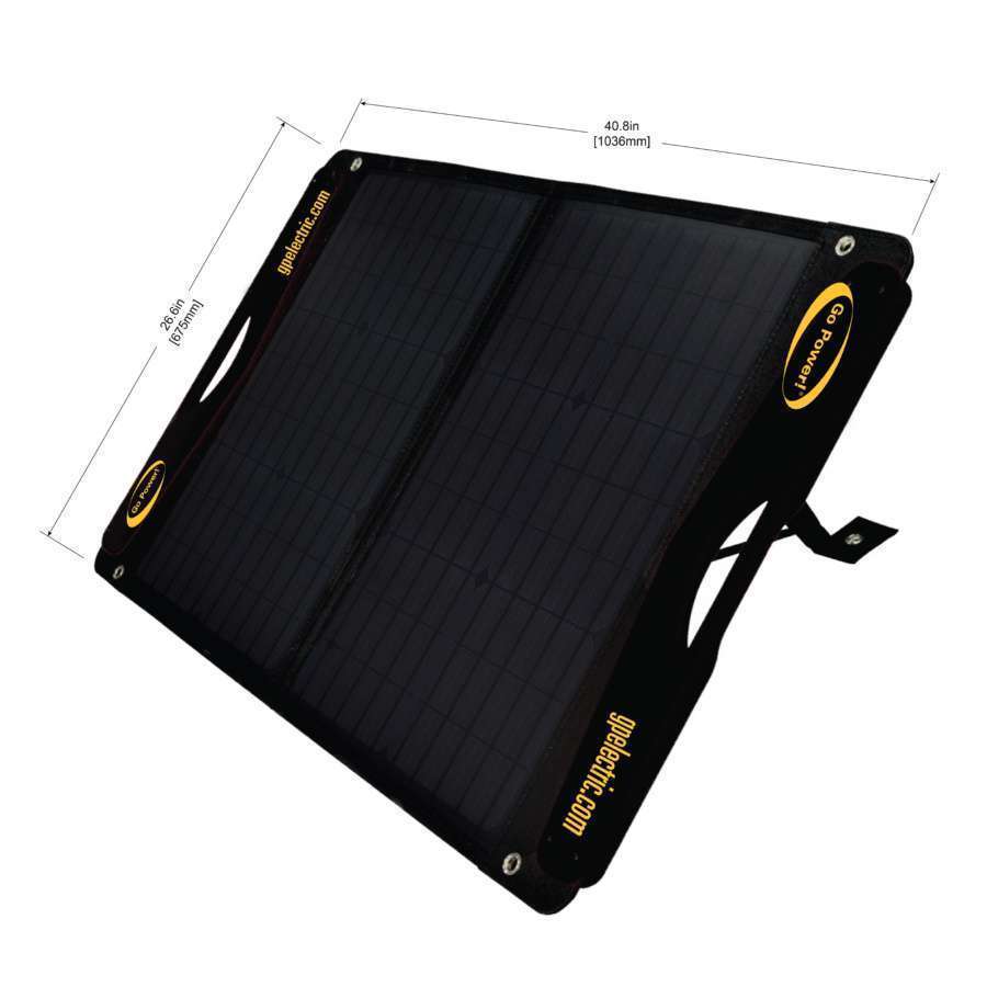 Go Power! GP-DURALITE-100 DuraLite Solar Kit with 30 Amp Controller - 100 Watt