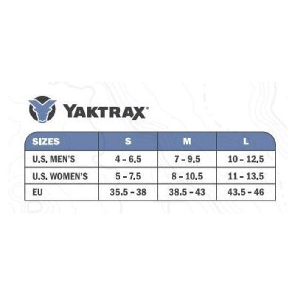 Yaktrax Diamond Go winter traction device easy slip-on for boots and shoes