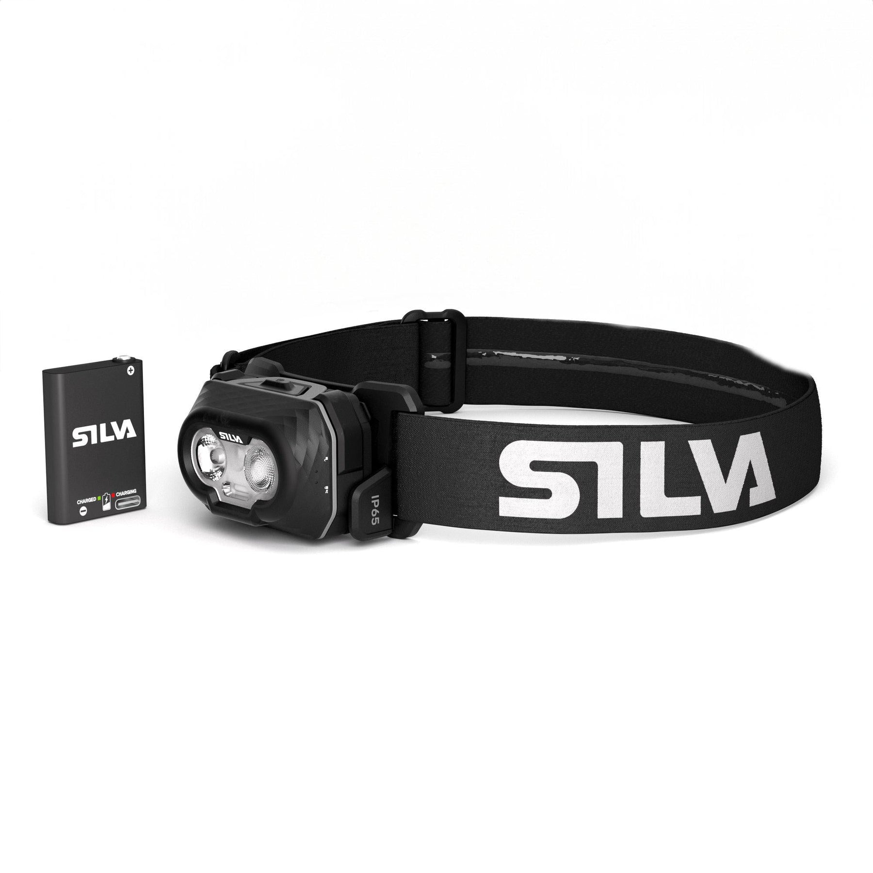 Silva Discover Hybrid 500-lumen headlamp with wide adjustable headband