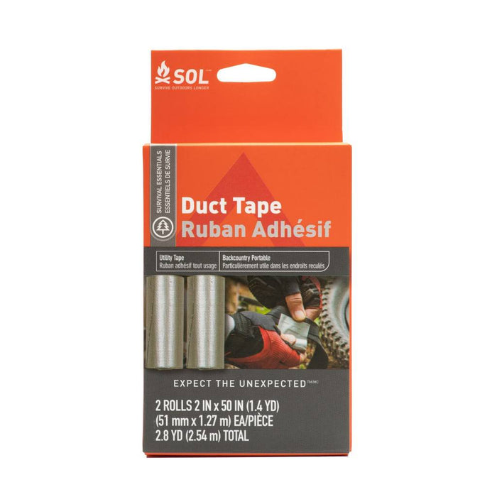 SOL Mini Duct Tape 2-pack industrial-strength repair tape

