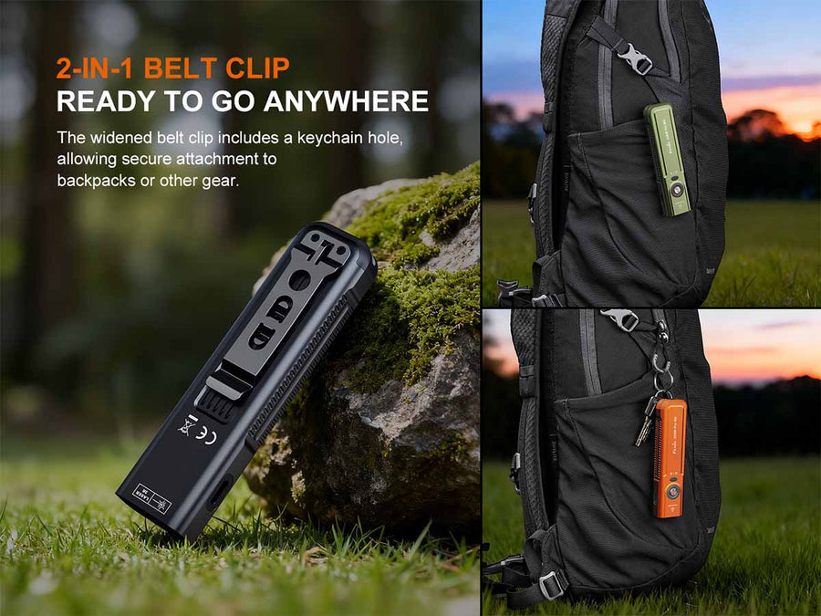 Fenix E06R PRO RG Flashlight with Five Colorful Scene Lighting Effects