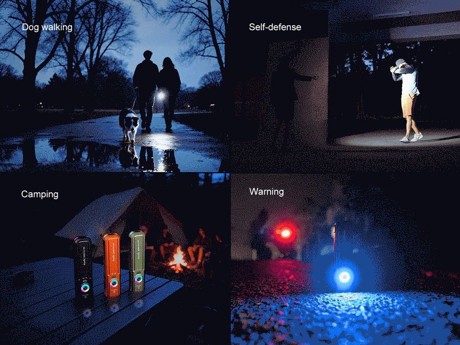 Fenix E06R PRO RG Flat Flashlight with Pocket Clip for Everyday Carry