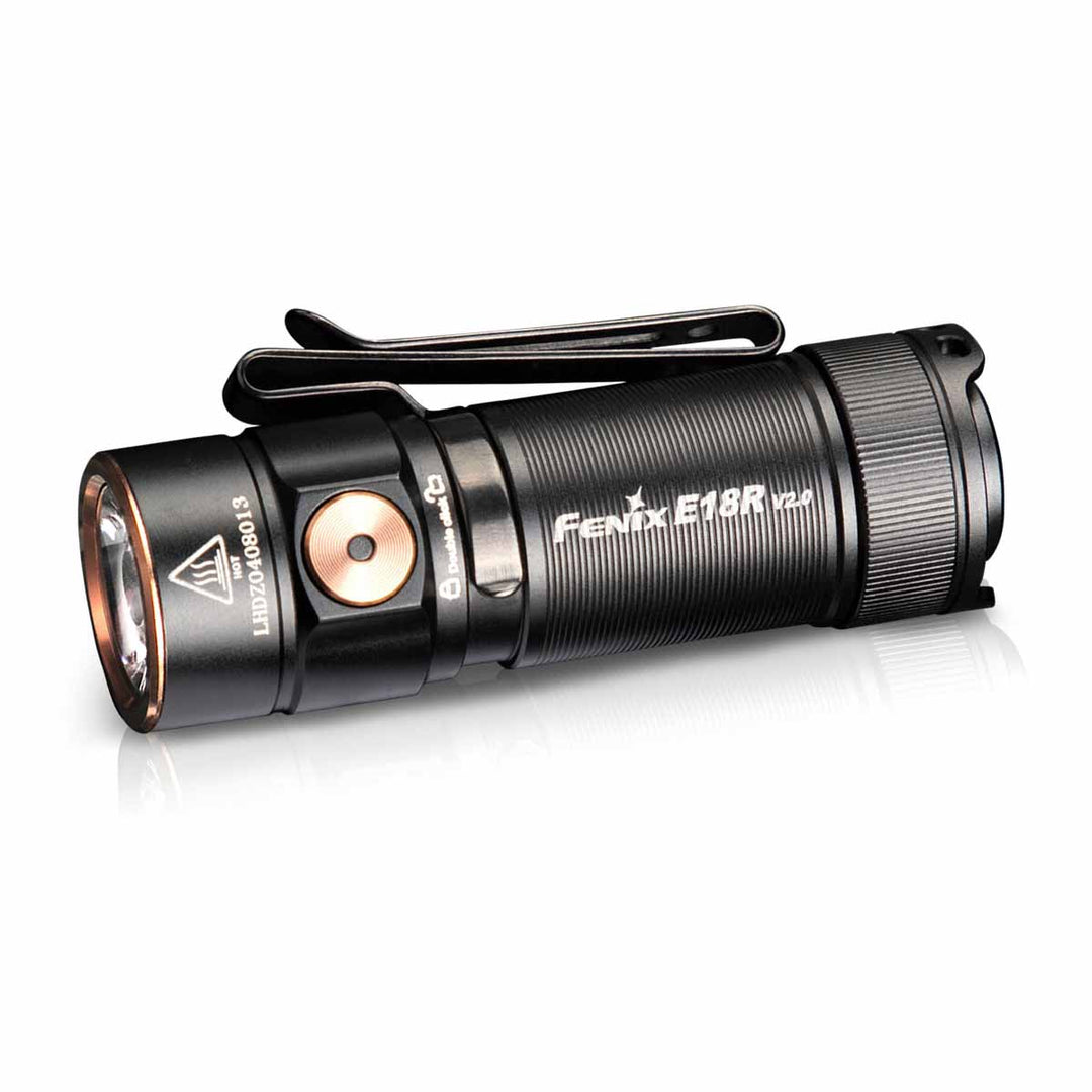 Fenix E18R V2.0 rechargeable EDC flashlight 1200 lumens