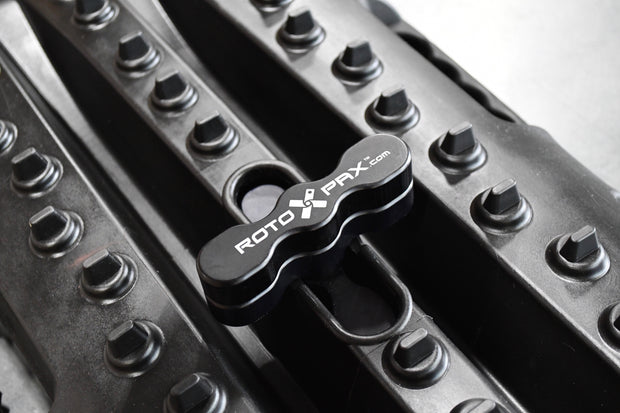 RototraX traction boards mounted with RotopaX hardware, ideal for overlanding and off-road recovery.