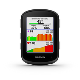 Advanced GPS cycling computer with touchscreen and button controls