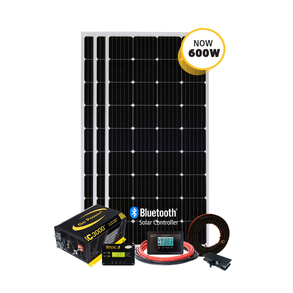 Go power extreme solar panel 600w 