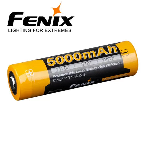 Fenix ARB-L21-5000 V2.0 rechargeable Li-ion battery with button-top design