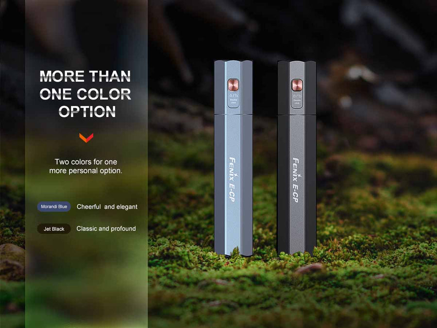 Fenix E-CP flashlight with USB Type-C charging cable
