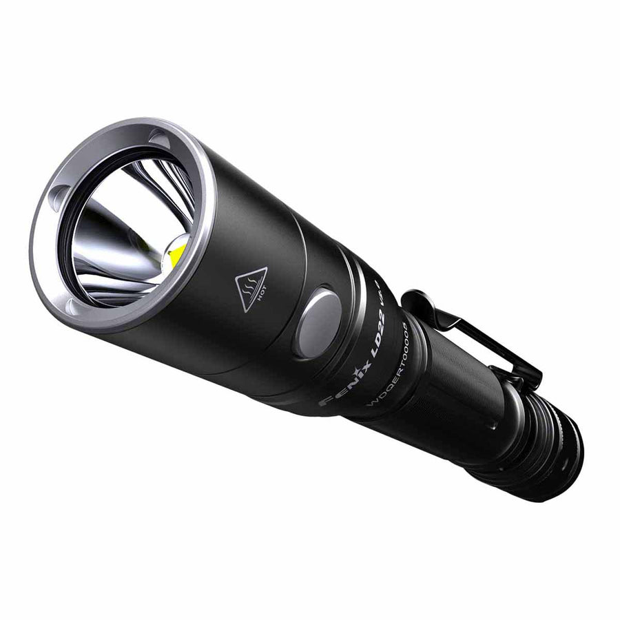 Fenix LD22 V2.0 slim EDC flashlight with durable aluminum body