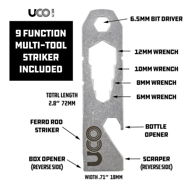 UCO Titan Fire Striker Ferrocerium Rod for Camping and Survival