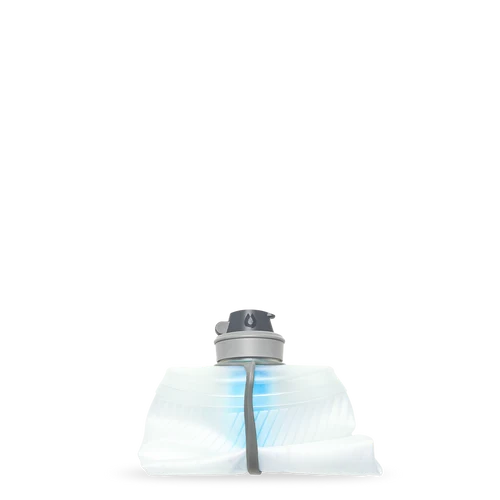 HydraPak Flux+ 1.5L filtered water bottle for backcountry adventures