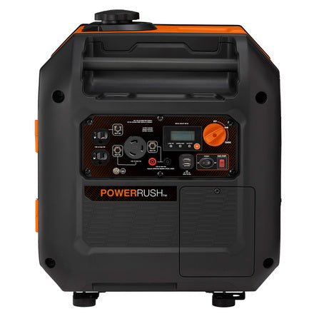iQ3500 generator with intuitive PowerDial for start, run, and stop functions