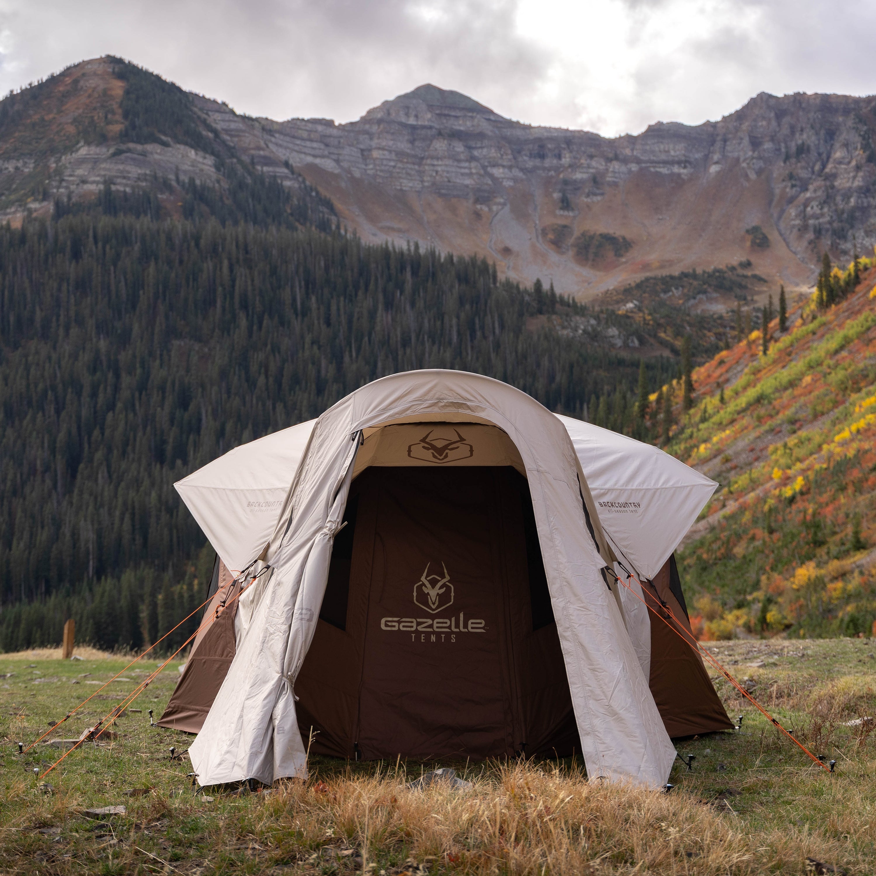 Gazelle T5 vestibule shelter extension for overland camping