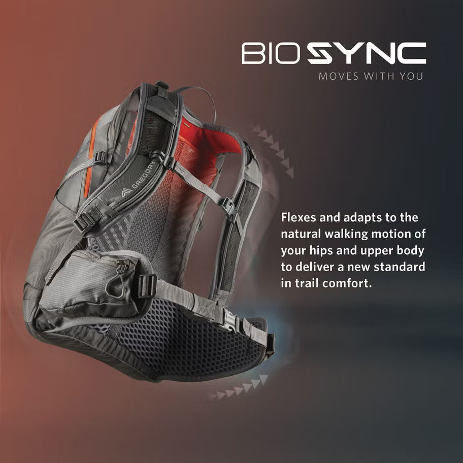 Gregory Miko 20 Backpack with BioSync Suspension System