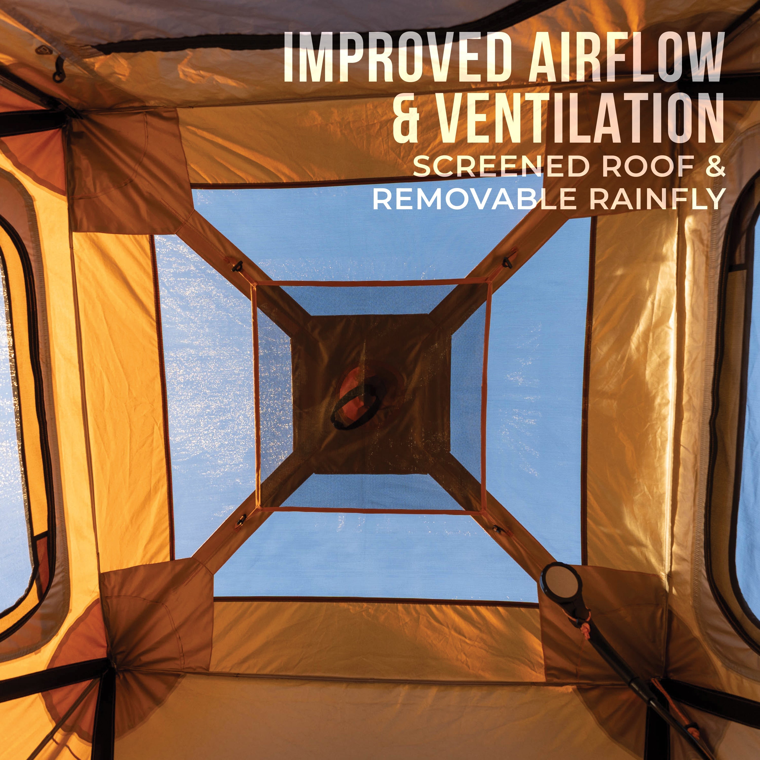 Front view of Gazelle Privacy Shower Tent with spacious standing room
