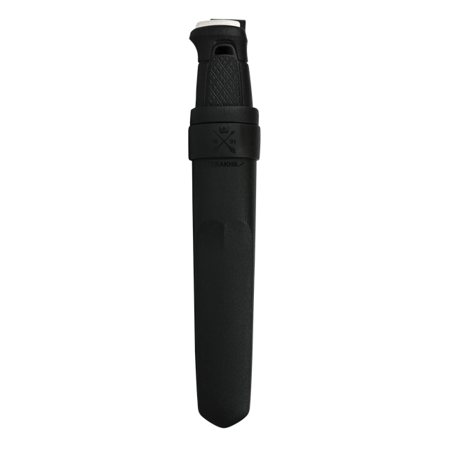 Garberg (S) bushcraft knife with Scandi grind blade and polymer sheath